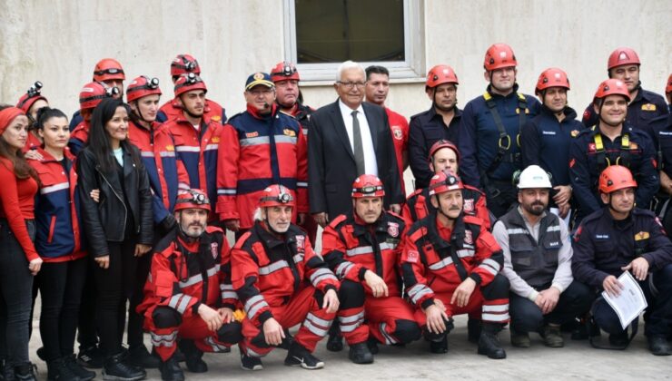 Belediye’de yangın ve tahliye tatbikatı yapıldı