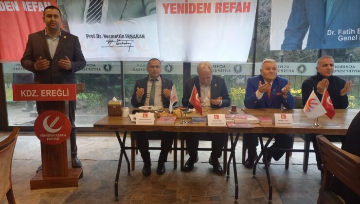 Çetinkaya:”Yeniden Refah yıldızı parlayan bir parti”