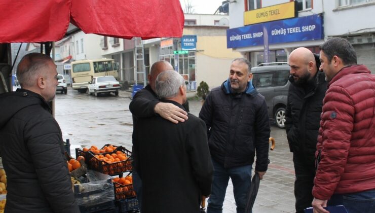 Civelek ve ekibine köylerden büyük destek…