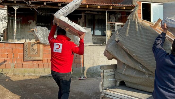 Kızılay, Asan ailesinin yanan evini baştan sona yeniledi