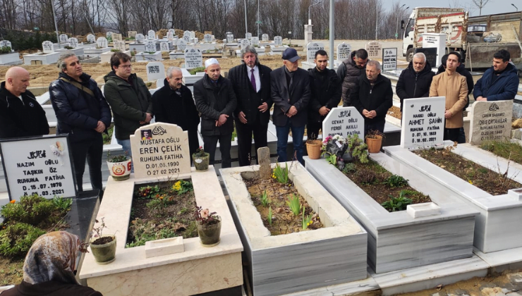 Ferdi Akıllı, vefatının 2’nci yılında kabri başında dualarla anıldı. 