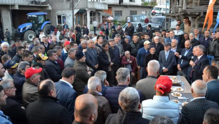 Emin adımlarla Cumhurbaşkanımız Erdoğan liderliğinde yürüyoruz