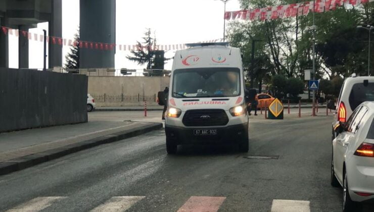 Caddede yürüyordu, aniden yere yığıldı 