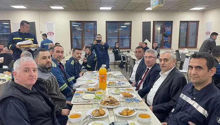 Peker ve Sendika başkanları iftarda bir araya geldi…