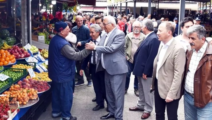 Çarşı-pazar geziyor, Kılıçdaroğlu’na destek istiyor