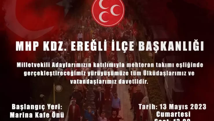 Mehteranlı yürüyüşe davetlisiniz…