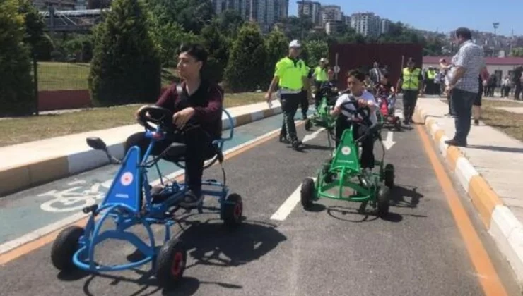 Emniyetten öğrencilere trafik eğitimi