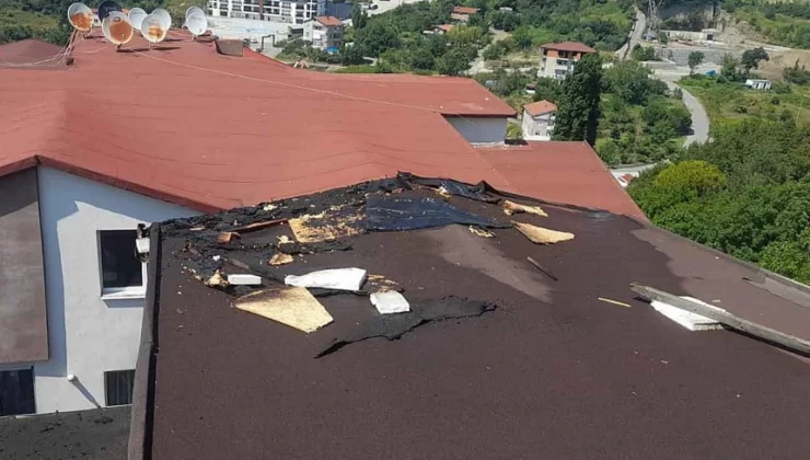 Pürmüzle yapılan tamirat yangına sebep oldu…