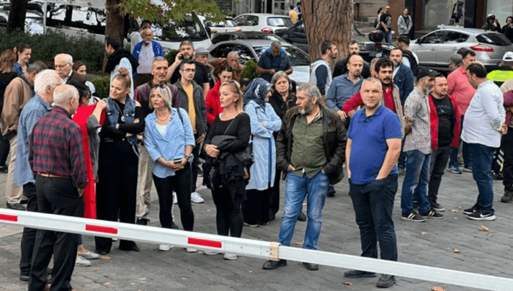 İşgalci esnaftan, basın mensuplarına hakaret!