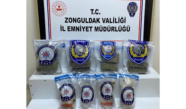 2 kilo 210 gram madde ile yakalandı…