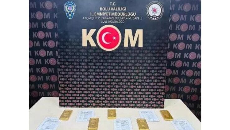 5 kilo Rusya lisanslı altınla yakalanan 2 şüpheli gözaltına alındı