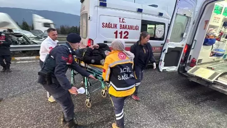 Otoyol kazasındaki 2 kişi hayatını kaybetti…