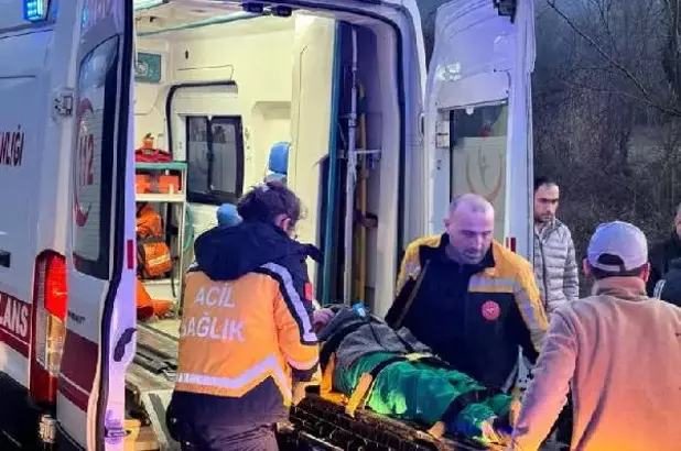 Otomobil şarampole devrildi bebek öldü 3 yaralı