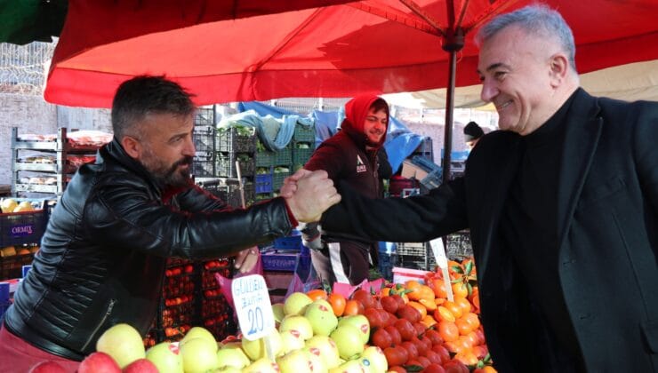 Sesli; Ekibiyle beraber sahaya indi