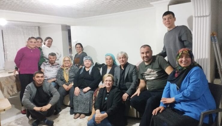 Belediye Başkan Adayı Mehmet Göktekin ev ziyaretlerinde…