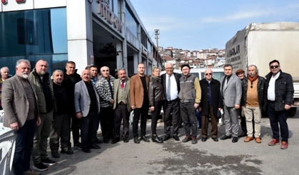 Posbıyık Kışla sanayi esnafıyla buluştu