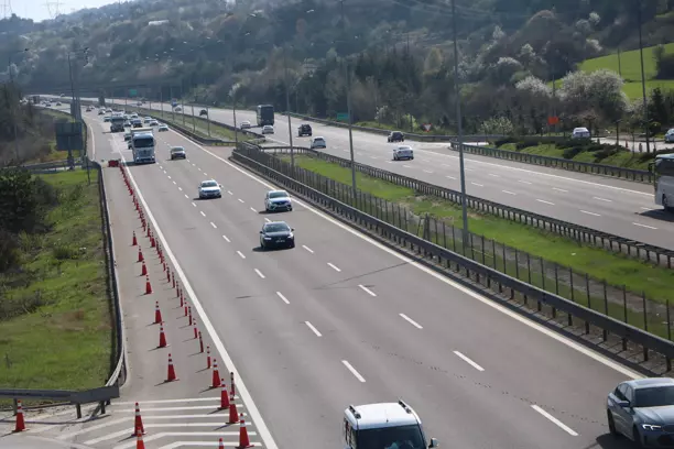 Yoğun trafik normale döndü…