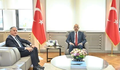 Saffet Bozkurt Uraloğlu’nu ziyaret etti…