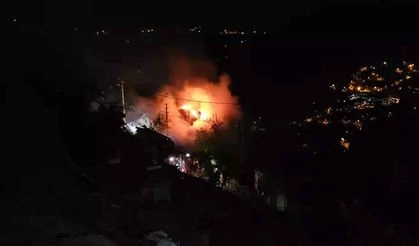 Karı koca ve çocukları dumandan etkilendi…