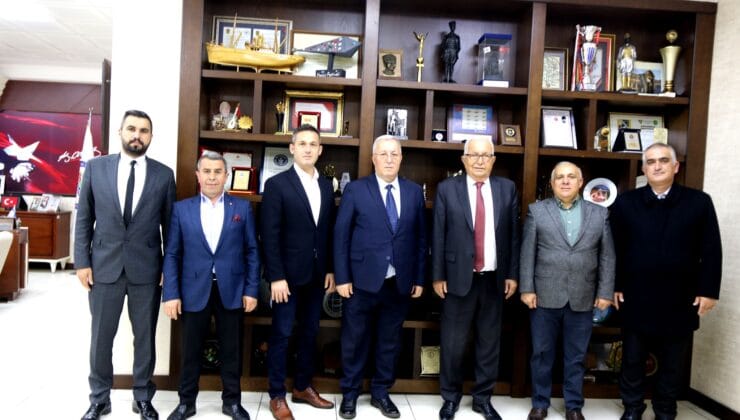 Başkan Posbıyık Başkanları ve yöneticileri ağırladı…