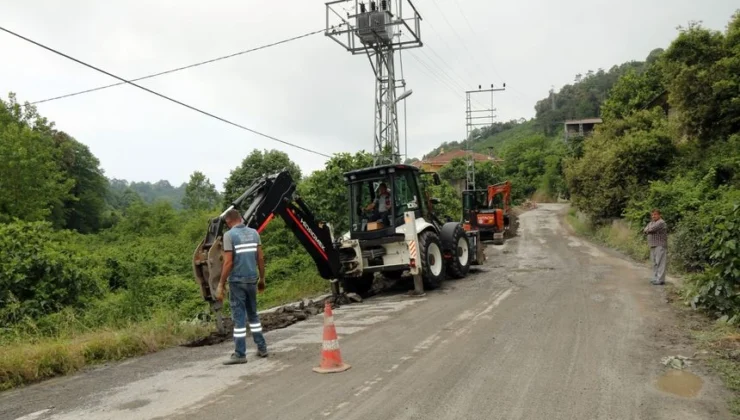 Ereğli’de metrelerce su hattı kuruluyor…