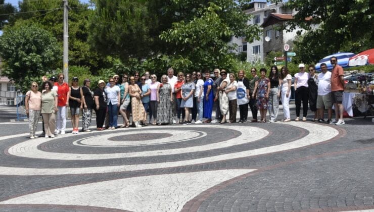 Tarihi Akkuyu meydanı el işi ürünleri pazarının açılışı yapıldı