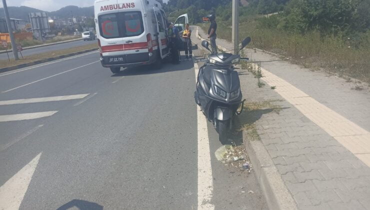 Kontrolsüz çıkış çarpışmaya neden oldu… 2 yaralı