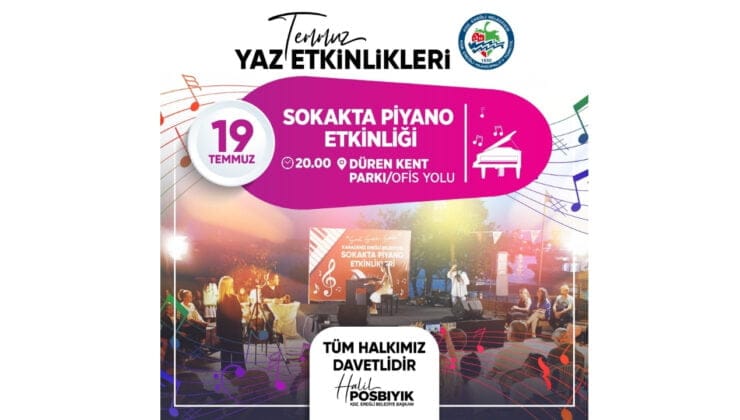 Sahilde piyona sesi var…