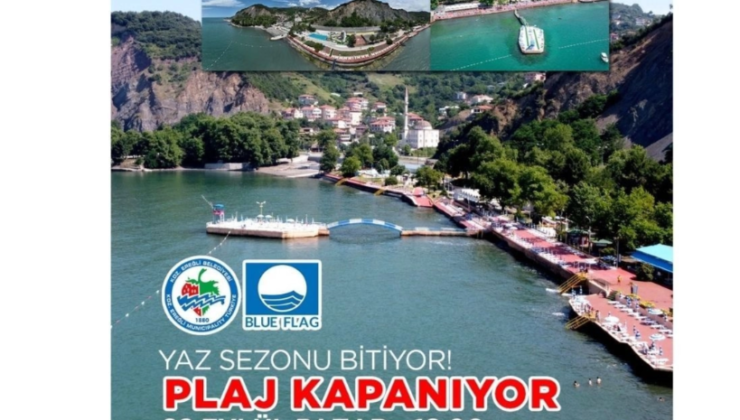 Yaz sezonu bitiyor… Plajlar kapanıyor…