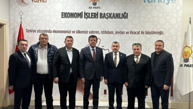 Ulupınar’dan, Nihat Zeybekçi’yi makamında ziyaret…