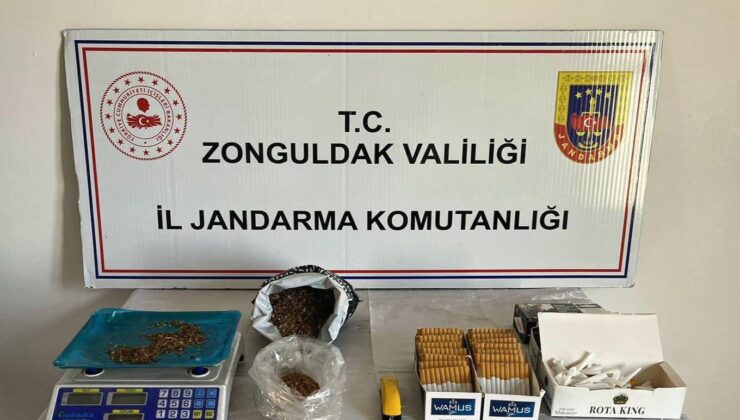 Jandarma’dan kaçak tütün operasyonu…