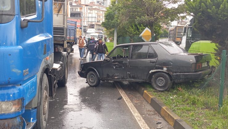 Alaplı’da faciadan dönüldü!…İşte ‘O’ kaza…