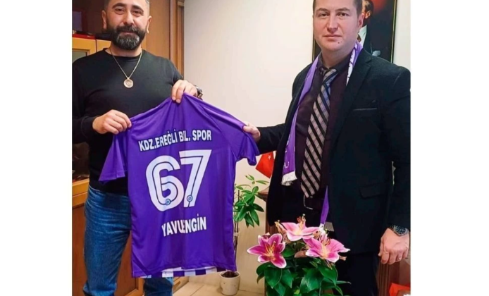 Üstün’den başsavcı Engin’e Belediyespor forması…