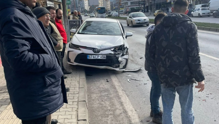 Trafik kazasında 1 çocuk yaralandı…