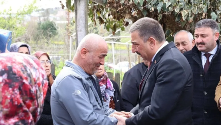 Vali Hacıbektaşoğlu’ndan Karaman ailesine taziye ziyareti