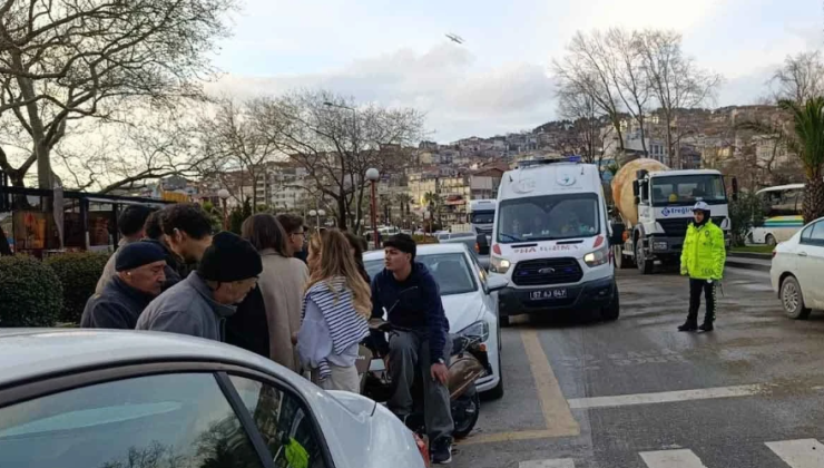 Yola dökülen yağ kazaya neden oldu…