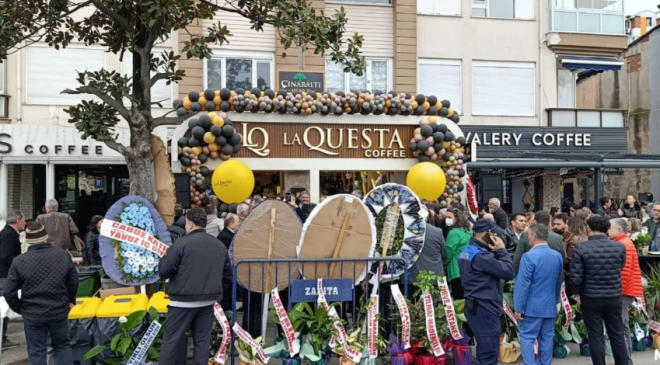 LA Questa Coffee, görkemli bir törenle kapılarını açtı…