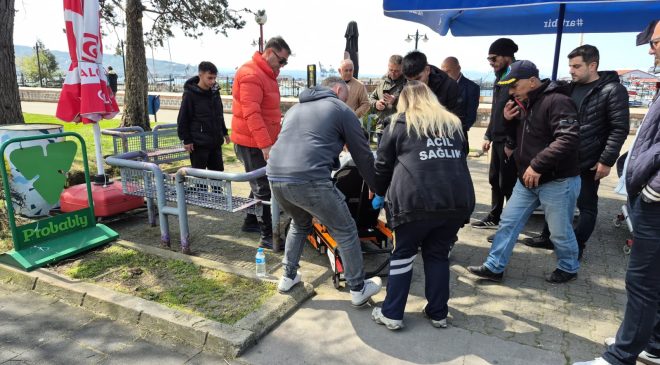 Yaya geçidinde kaza… Yaralı var…