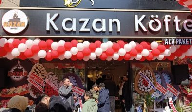 “Kazan Köfte” hizmete açıldı…