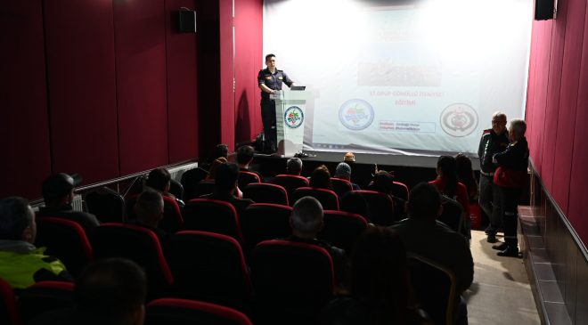 GÖNÜLLÜ İTFAİYECİ EĞİTİMİ REKOR KATILIMLA BAŞLADI