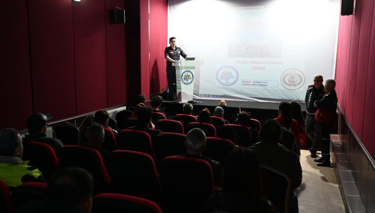 GÖNÜLLÜ İTFAİYECİ EĞİTİMİ REKOR KATILIMLA BAŞLADI