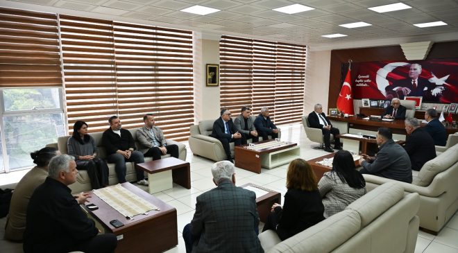 BAŞKAN POSBIYIK, DAİRE MÜDÜRLERİNDEN BRİFİNG ALDI…