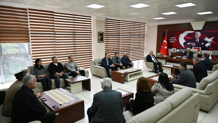 BAŞKAN POSBIYIK, DAİRE MÜDÜRLERİNDEN BRİFİNG ALDI…