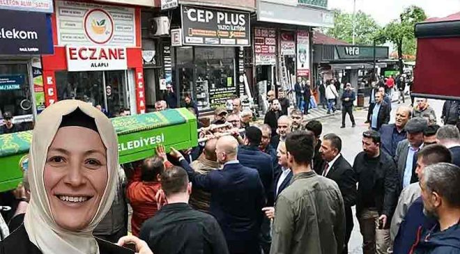 Emine Çift son yolculuğuna uğurlandı…