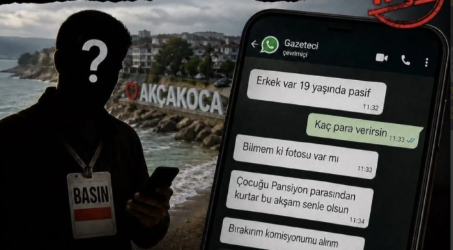 Basın mensubunun ERKEK pazarlığı sosyal medyaya düştü…
