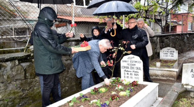 Vefatını 14’üncü yılında mezar başında anıldı…