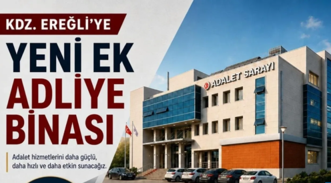 Ereğli’ye yeni adliye hamlesi: İhale tarihi belli oldu