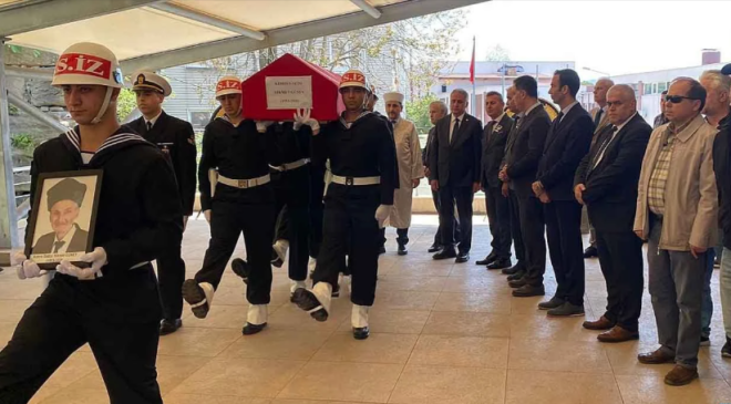 Kıbrıs Gazisi son yolculuğuna uğurlandı…