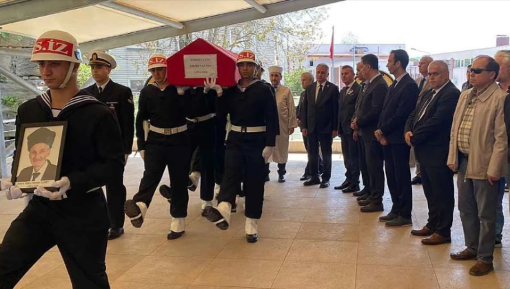 Kıbrıs Gazisi son yolculuğuna uğurlandı…