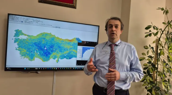 Heyelan riskinin anlık olarak takip edilebileceği harita oluşturuldu…